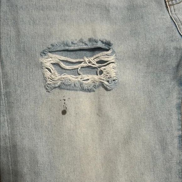 Flying Monkey Light Blue Distressed Jeans - Picture 3 of 3